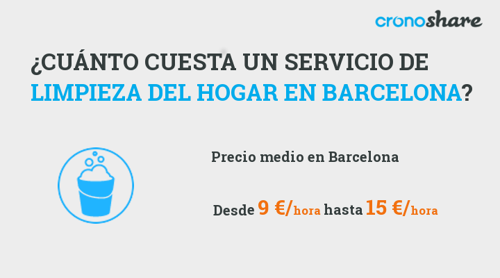 Cuánto cuesta un servicio de limpieza del en Barcelona? Actualizado 2021