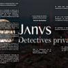 Detective Janus, procedimientos investigaciones y contrataciones